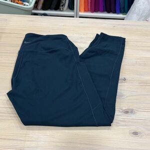 Nike dark greenish blue High-Rise Performance Leggings